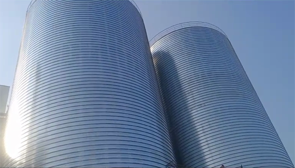 太湖2座混凝土高架卷板仓