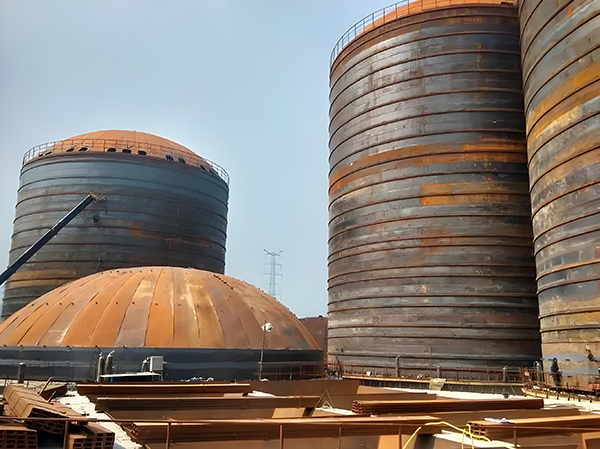 太湖焦粉钢板仓